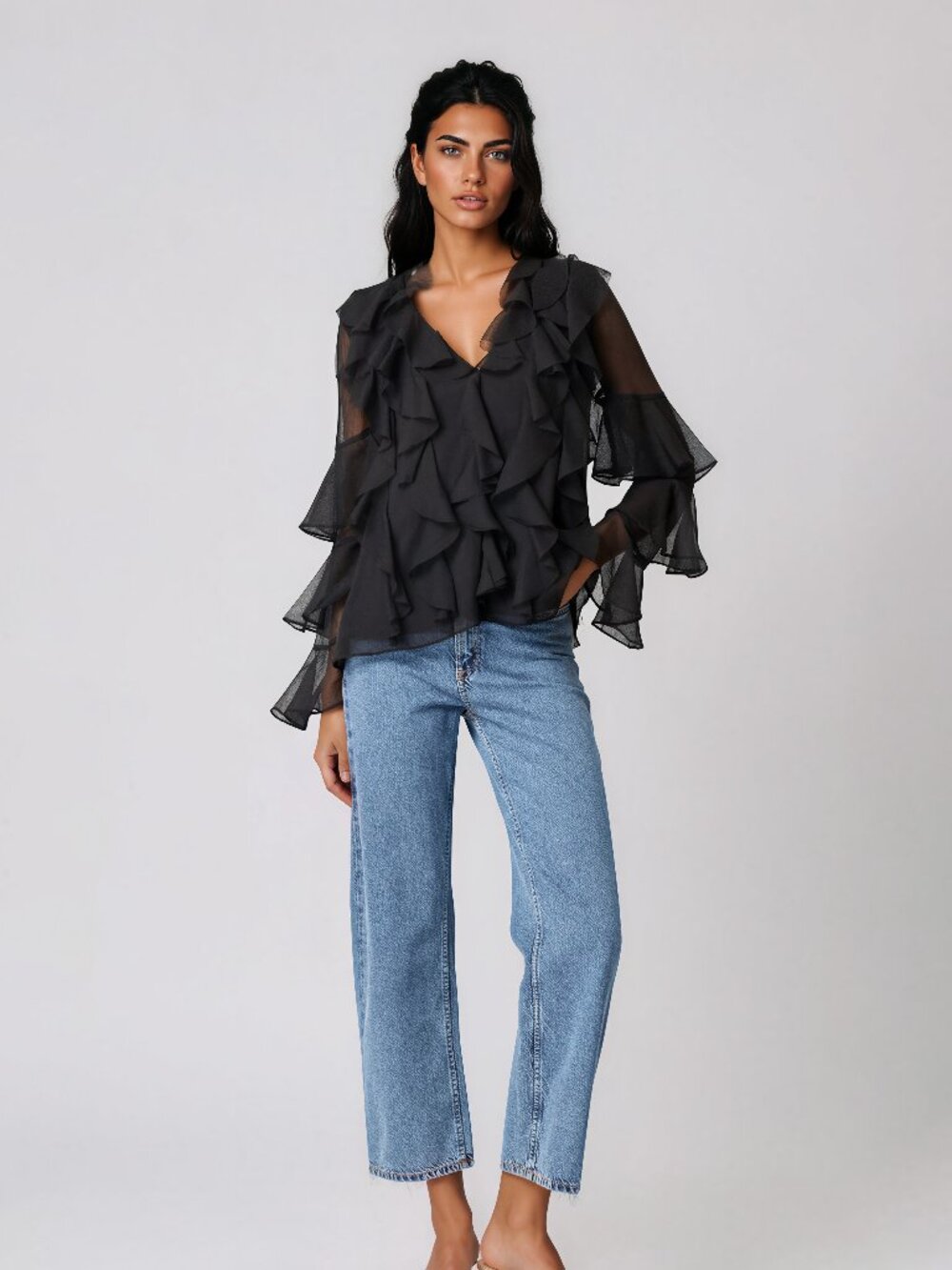 Elliatt Louise Top - Black